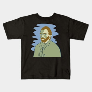 Van Gogh Portrait Kids T-Shirt